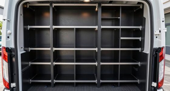 top ford transit shelving