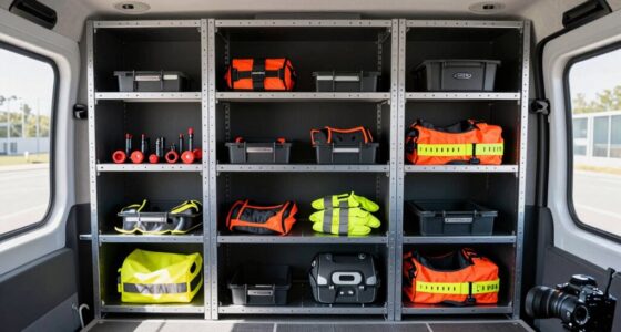 top ford transit shelving