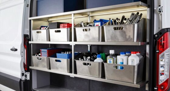 top ford transit shelving options