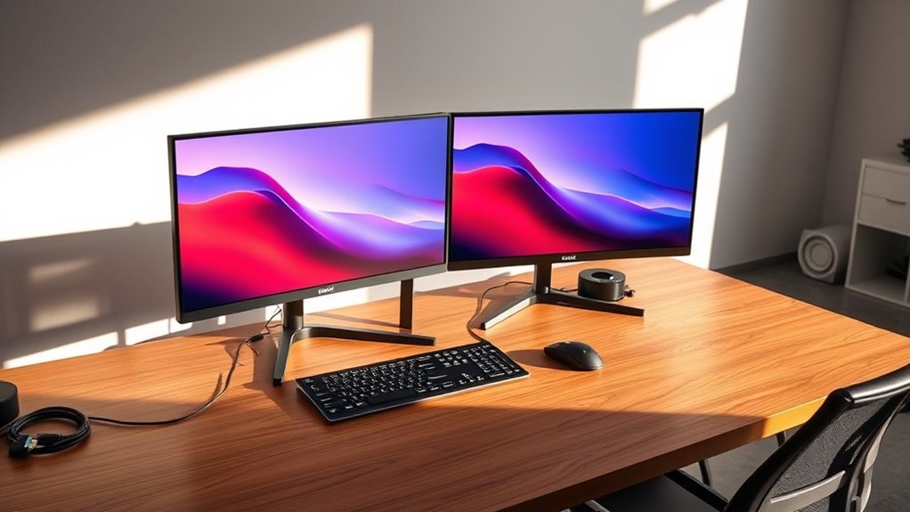 top four monitor docking stations