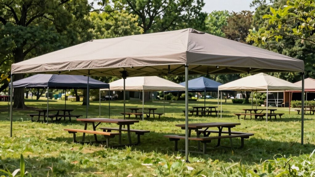 top heavy duty canopies