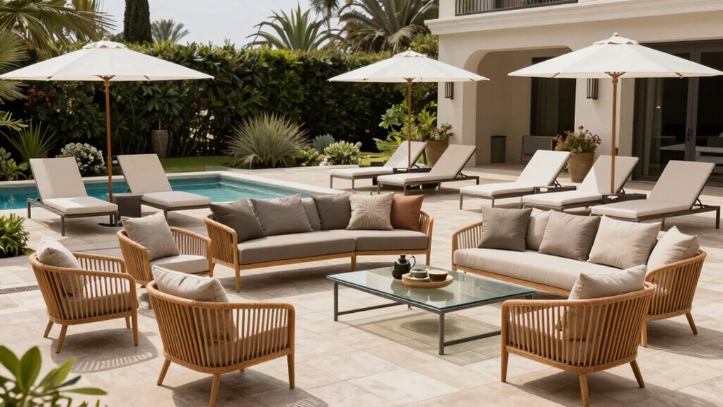 top luxury patio sets
