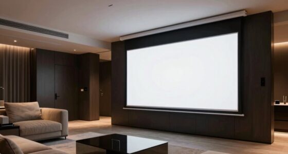 top motorized projector screens