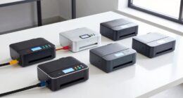 top network cable label printers