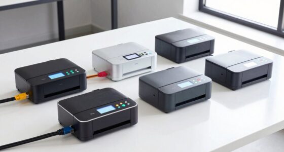 top network cable label printers