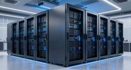 top open frame racks