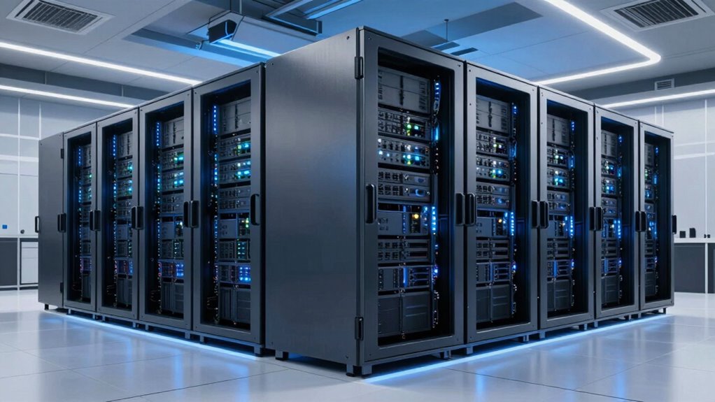 top open frame racks