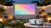 top outdoor movie projectors