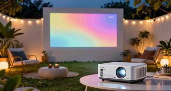 top outdoor movie projectors