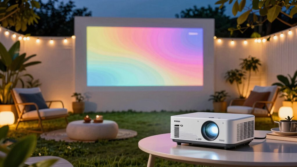 top outdoor movie projectors