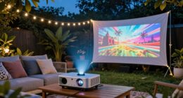 top outdoor movie projectors