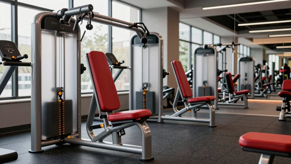 top plate loaded gym equipment