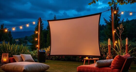 top portable movie screen options
