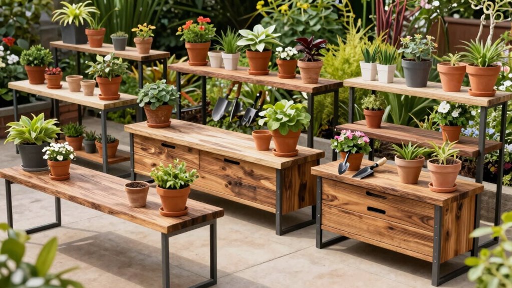 top premium potting benches