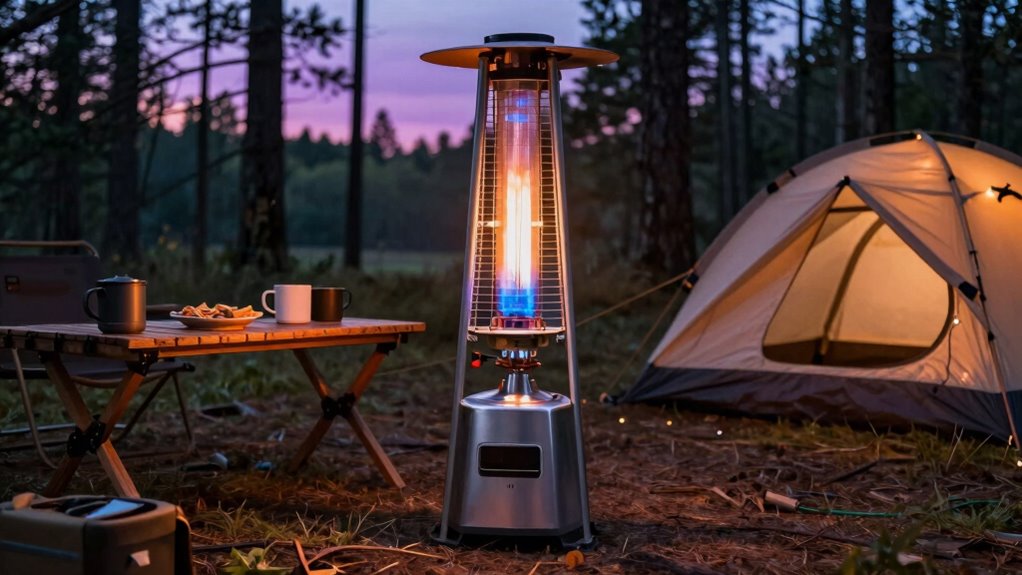 top propane camping heaters