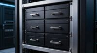 top rackmount locking drawers