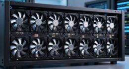 top server rack fan units