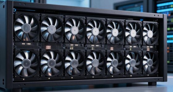 top server rack fan units