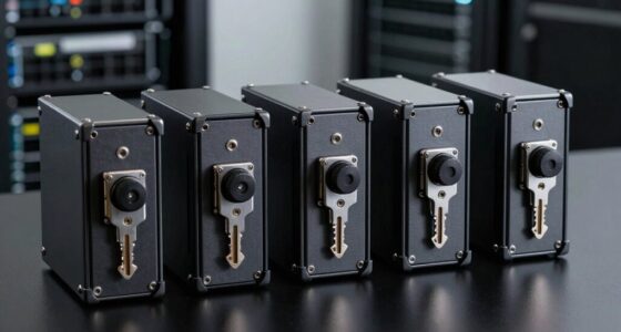 top server rack lock kits