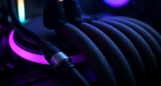 top sleeved psu cables
