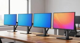 top space saving monitor mounts