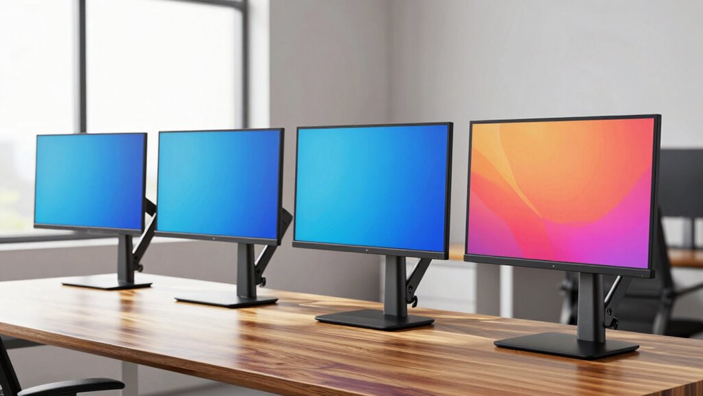 top space saving monitor mounts