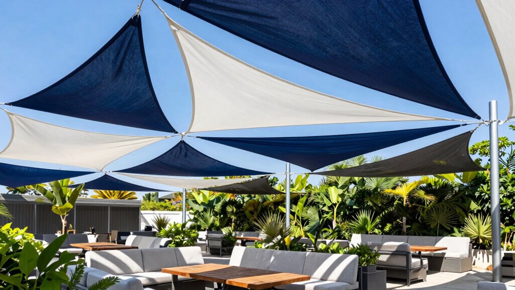 top sun shade sails