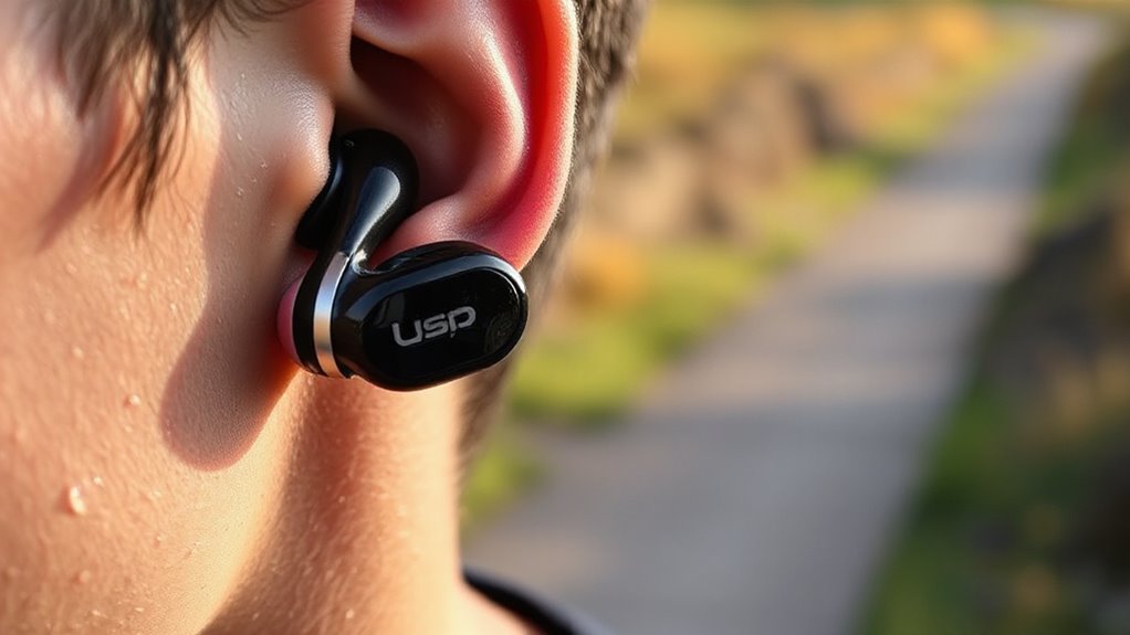 top sweatproof running earbuds