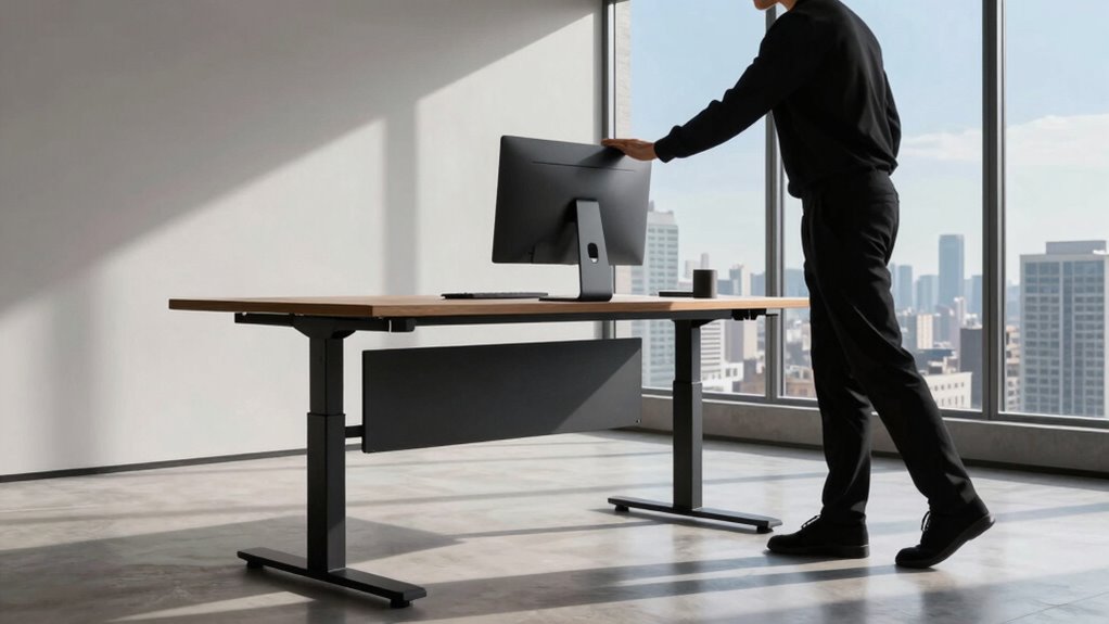 top tall person desks