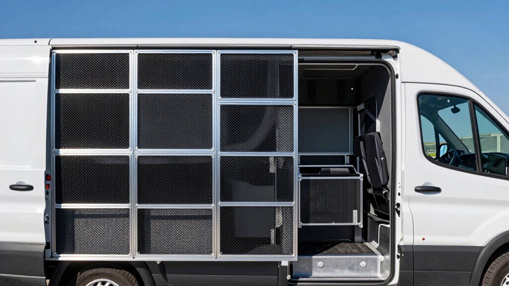 top transit mesh partitions