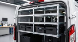top transit van shelving