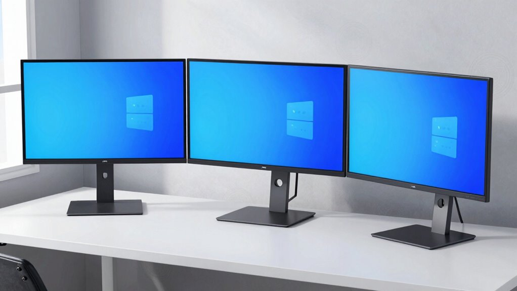 top triple monitor arm options