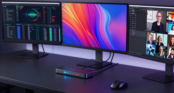 top usb c triple monitor docks