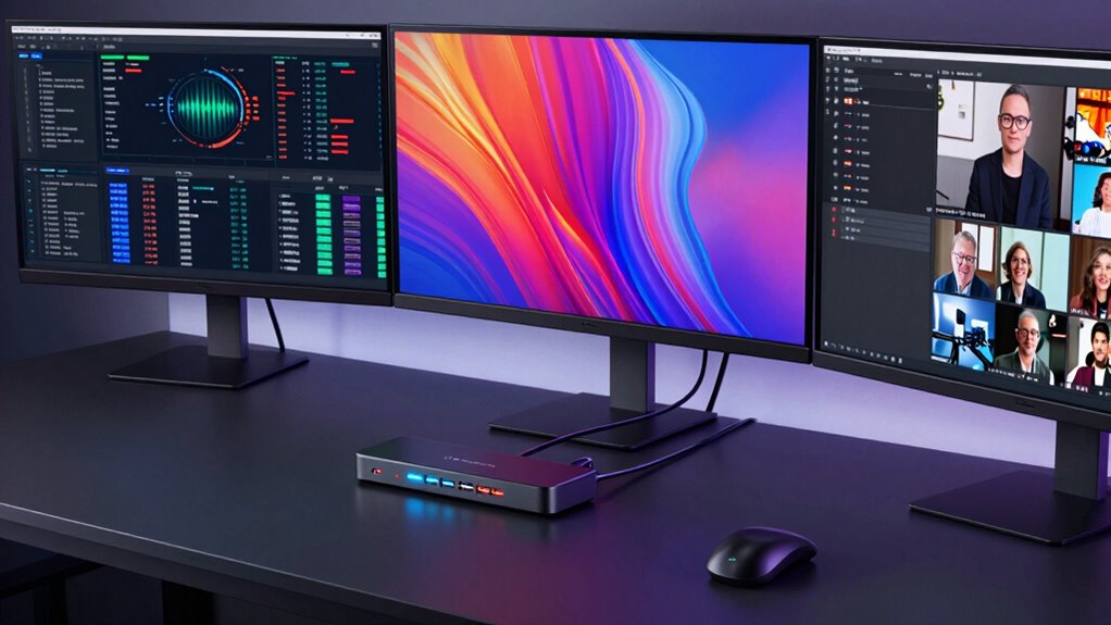 top usb c triple monitor docks