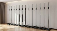 top vertical barbell racks