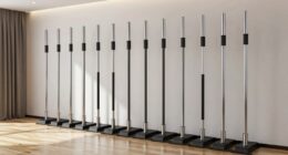 top vertical barbell racks