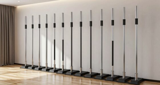 top vertical barbell racks