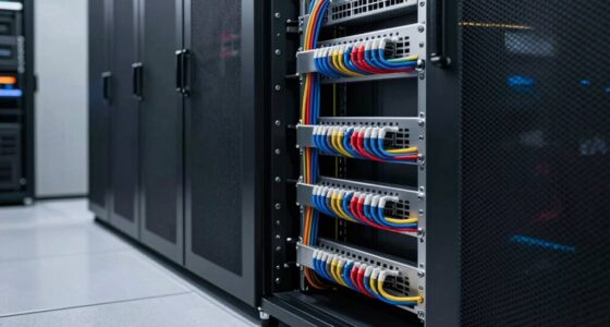 top vertical rack cable managers