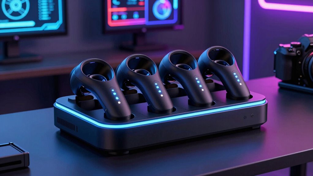 top vr controller charging stations