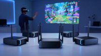top vr streaming tri band routers