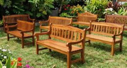 top wooden garden benches