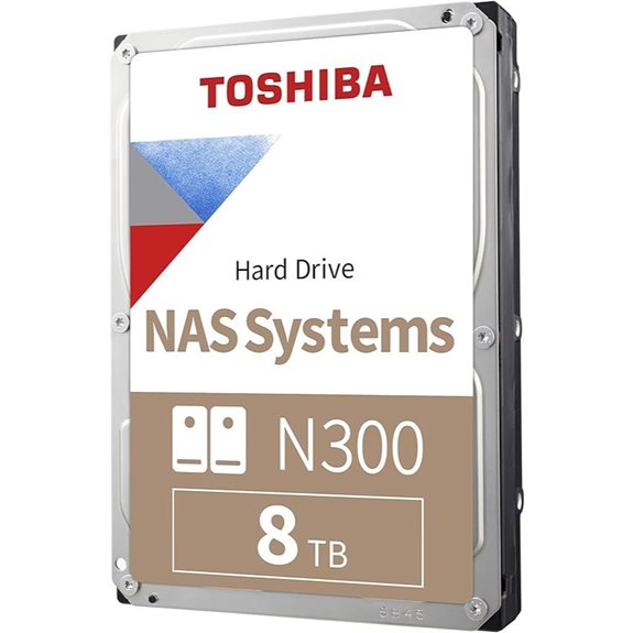 Toshiba N300 8TB NAS Internal Hard Drive