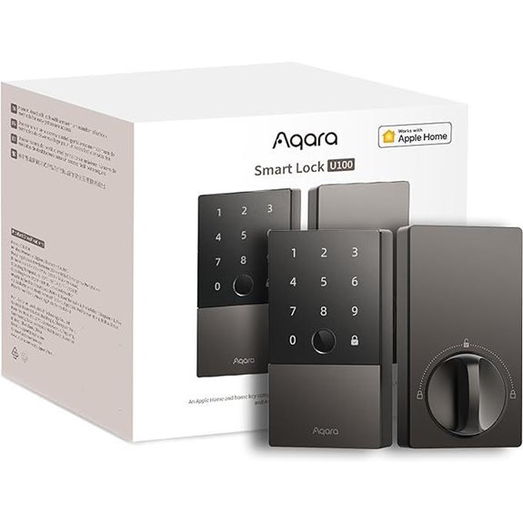 Aqara U100 Smart Lock with Touchscreen and Keyless Entry