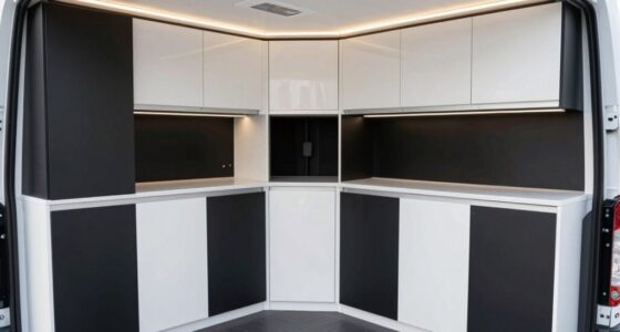 transit van cabinet storage