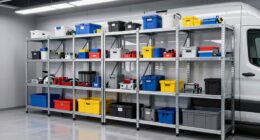 transit van shelving solutions