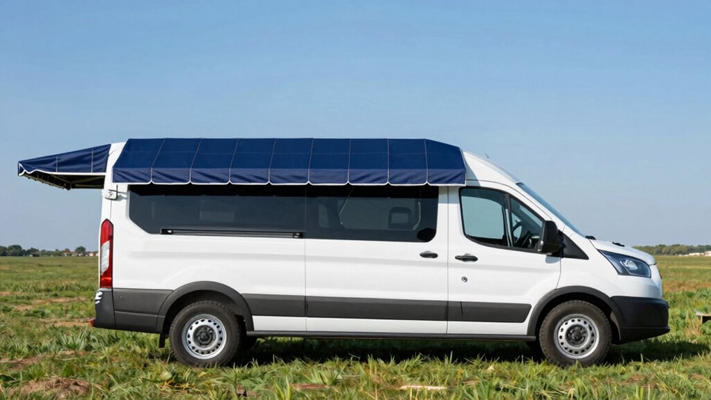 transit van side awnings