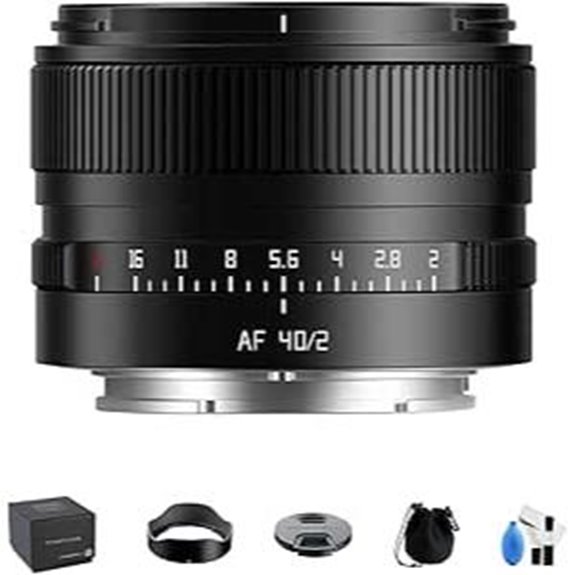 TTArtisan 40mm F2 Full Frame Autofocus Lens
