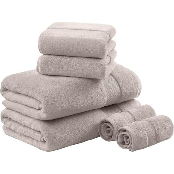 Madison Park 6-Piece Turkish Cotton Towel Set
