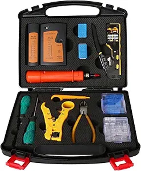 Trophable 12-in-1 Network Tool Kit with RJ45 Tools
