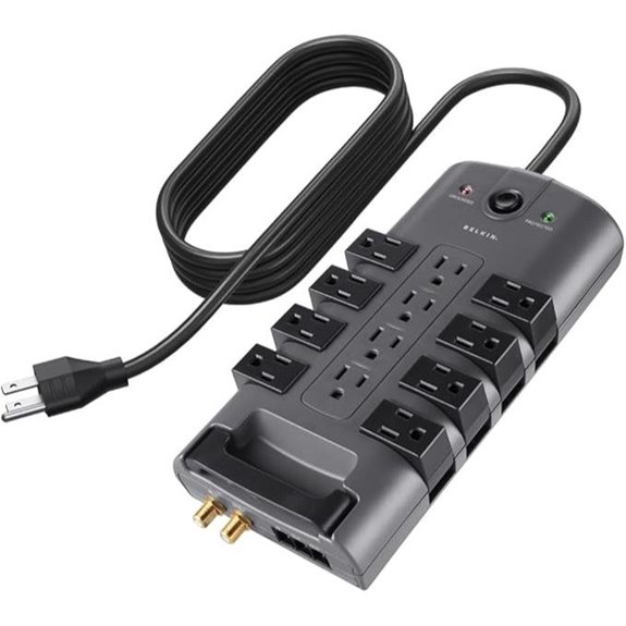 Belkin Surge Protector Power Strip with 12 Outlets